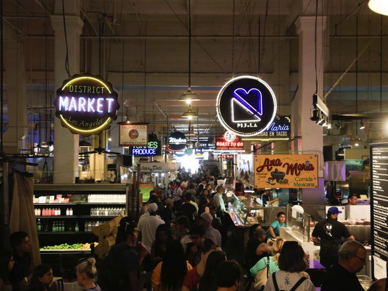 Inside Grand Central Market    |  Photo:   Yuri Hasegawa