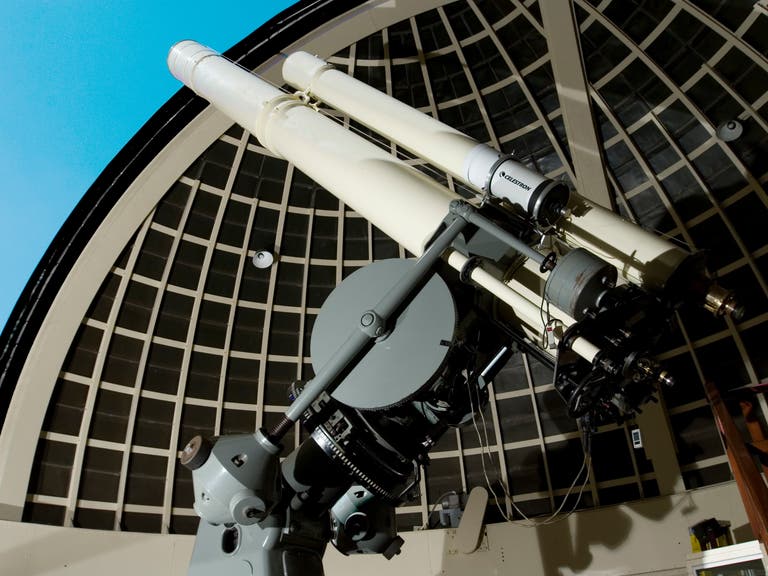 Zeiss Telescope | Photo by Griffith Observatory Astronomical Observer Anthony Cook, © Griffith Observatory