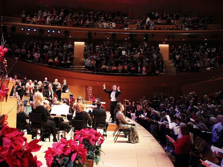 LA Master Chorale 37th Annual "Messiah" Sing-Along at Walt Disney Concert Hall
